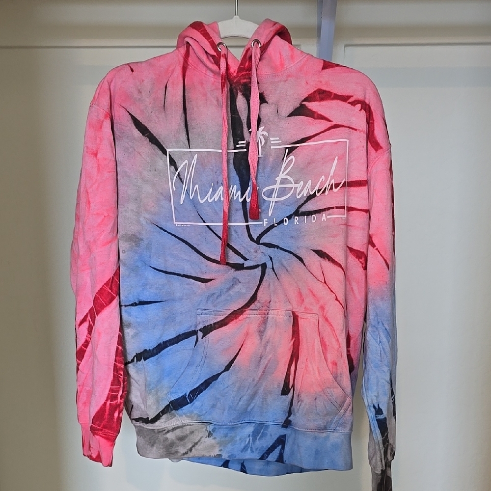 Tie-Dye Miami Beach Hoodie